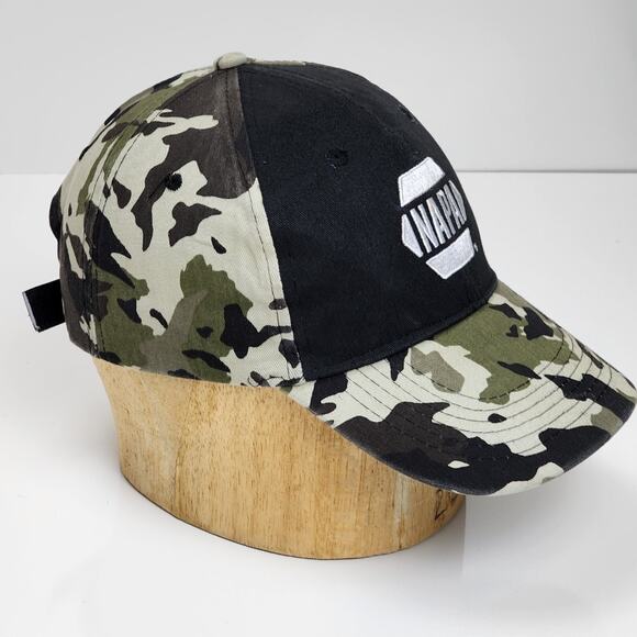 NAPA Know How Camouflage Hat Adjustable Strap OSFM Baseball Cap - Picture 3 of 12